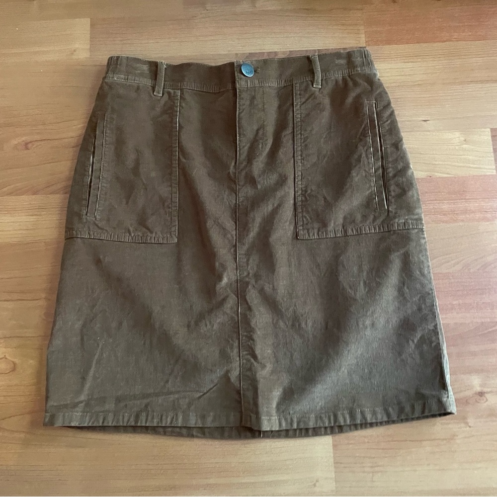 J. Jill Corduroy Skirt